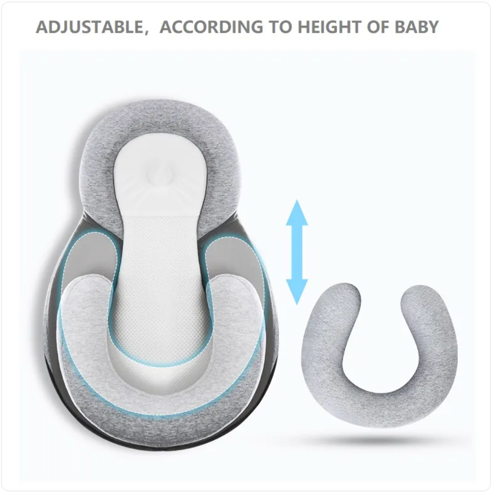 Baby Anti-Spit Up Pillow – Memory Foam Incline Pillow for Newborns UK