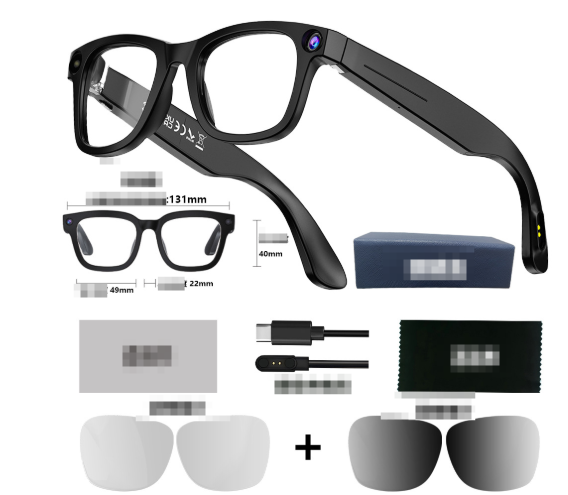 AI Camera Smart Glasses – HD Video, Voice Call & Translation Glasses UK