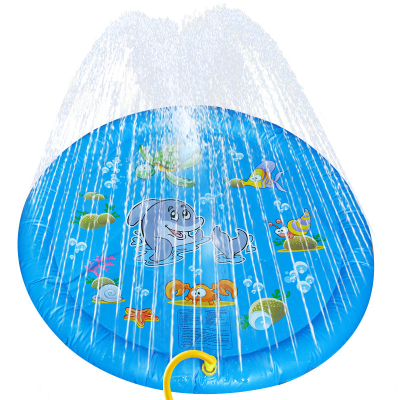 Non-Slip Splash Pad for Kids & Pets – Outdoor Water Play Mat UK