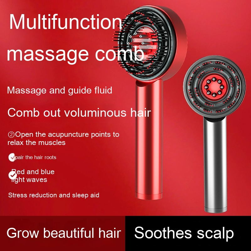 Comb Scalp Massager – Soft Bristle Head Massage Comb UK