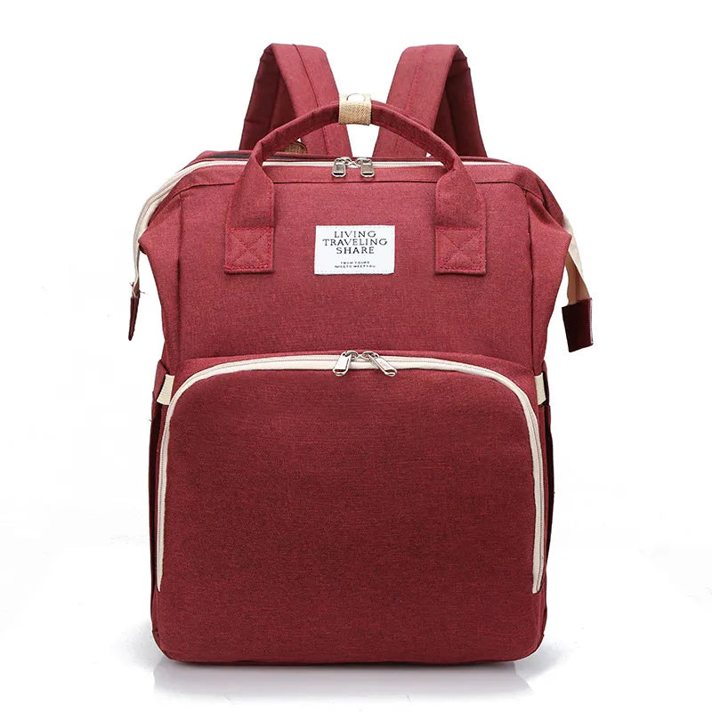 Large-Capacity Mommy Bag – Waterproof Baby Nappy Backpack UK