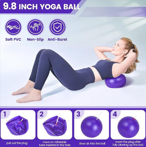 13-Piece Yoga & Pilates Set – Complete Home Workout Kit UK