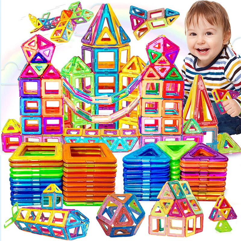 Magnetic Building Blocks – DIY Construction Set Gift for Kids UK
