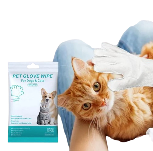 Pet Cleaning Gloves & Wipes – Gentle Grooming Essentials for Dogs & Cats UK