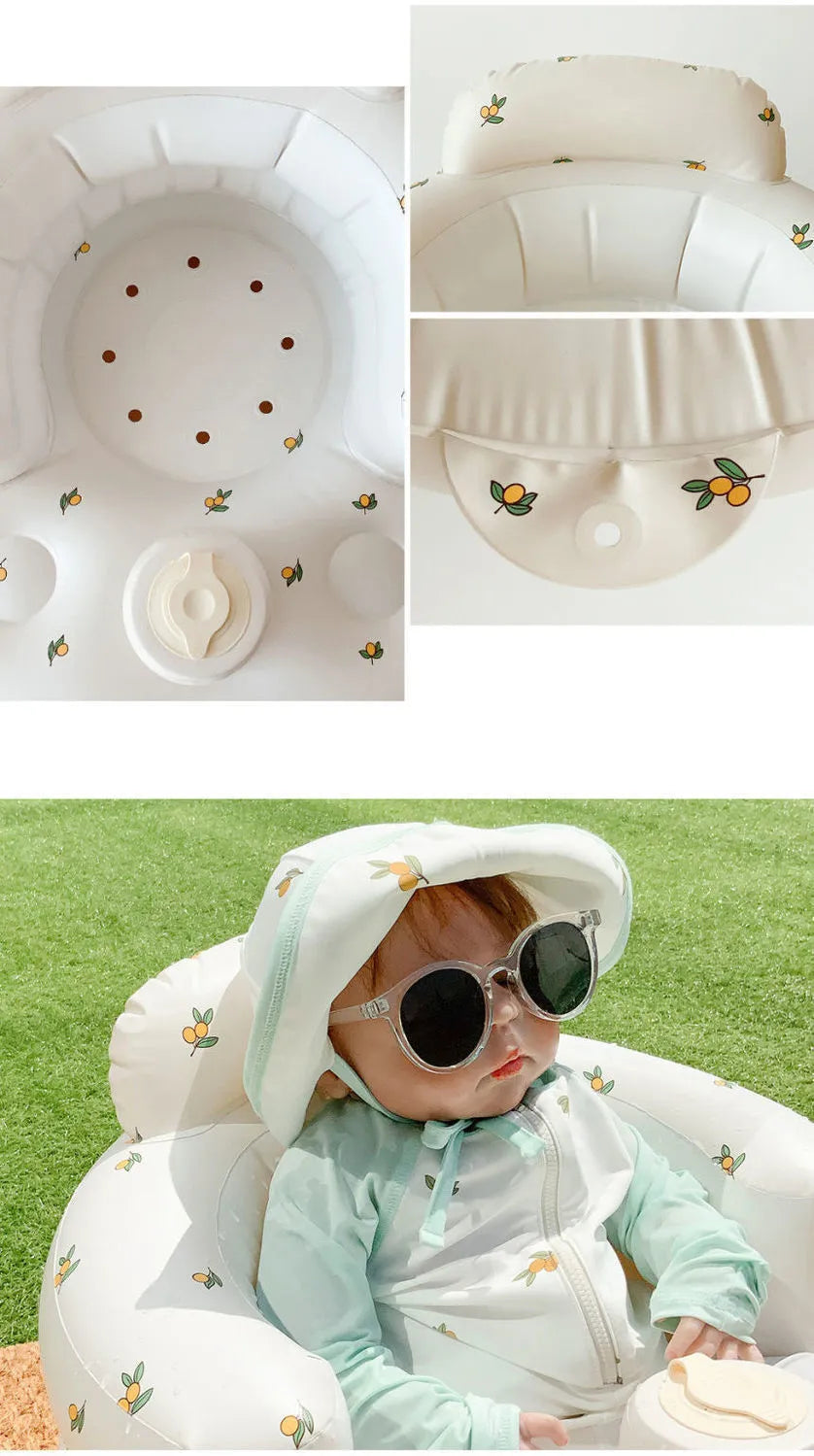 Inflatable Baby Chair – Portable Dining & Bath Seat for Infants UK