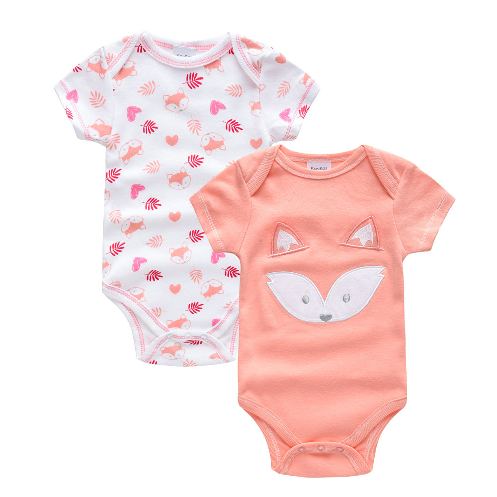 Sleeveless Baby Romper – 100% Cotton Newborn Clothes UK