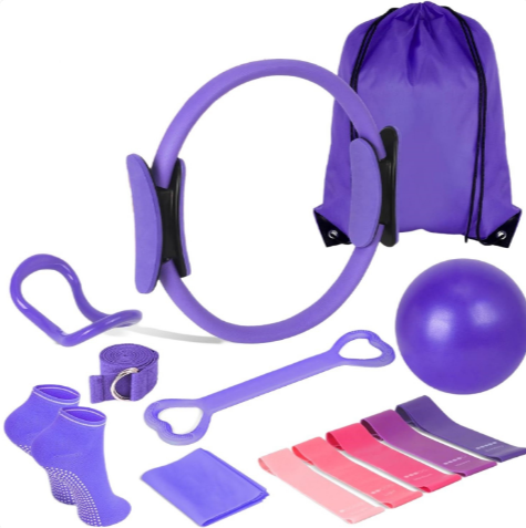 13-Piece Yoga & Pilates Set – Complete Home Workout Kit UK