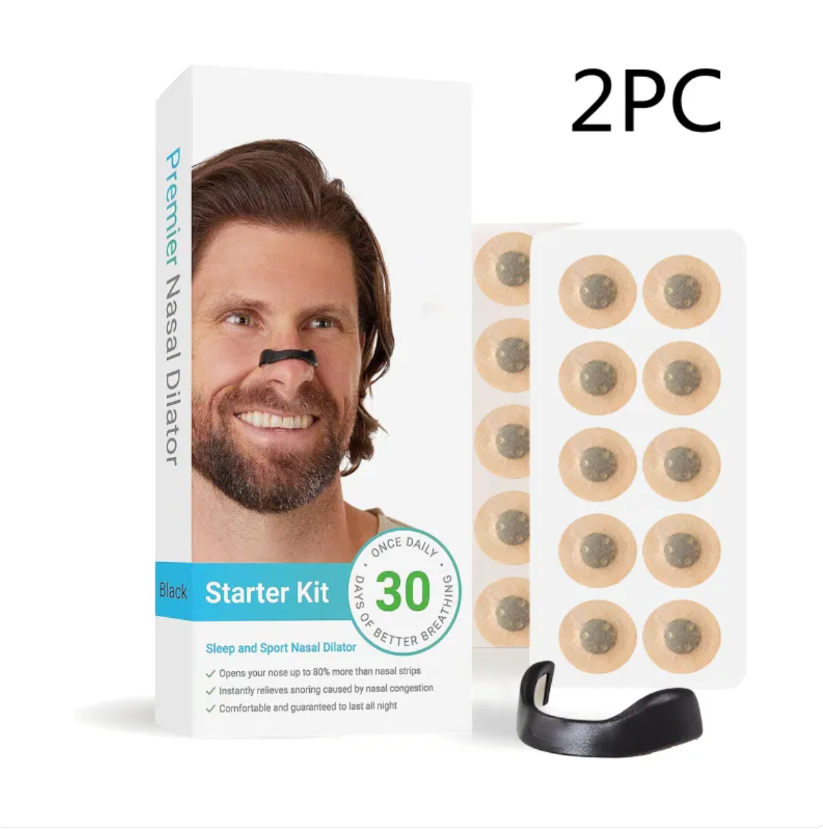 Breathe Easy Nasal Dilators – Anti-Snoring Nasal Expander UK