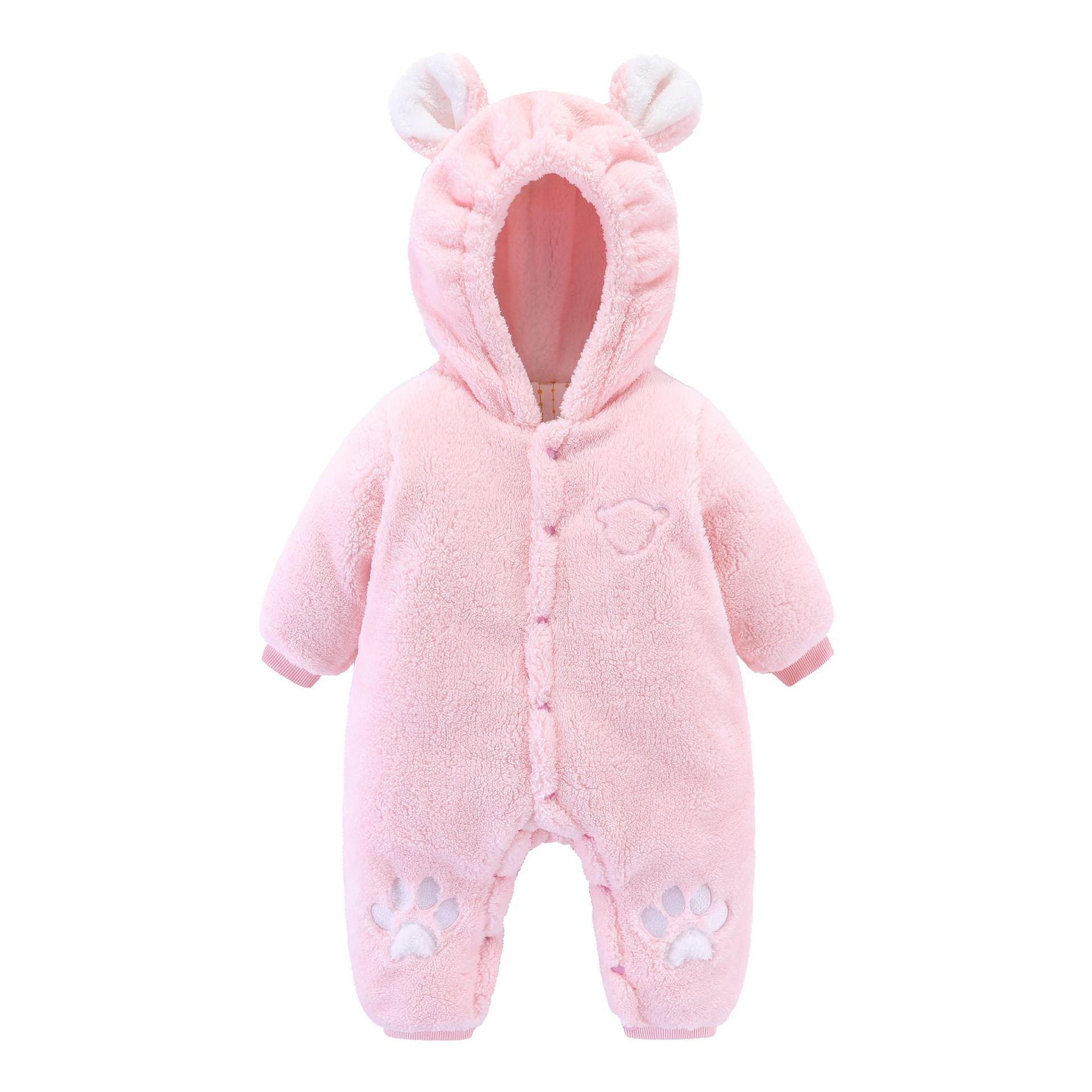 Newborn Baby Onesies Quilted Romper – Warm Baby Clothes UK