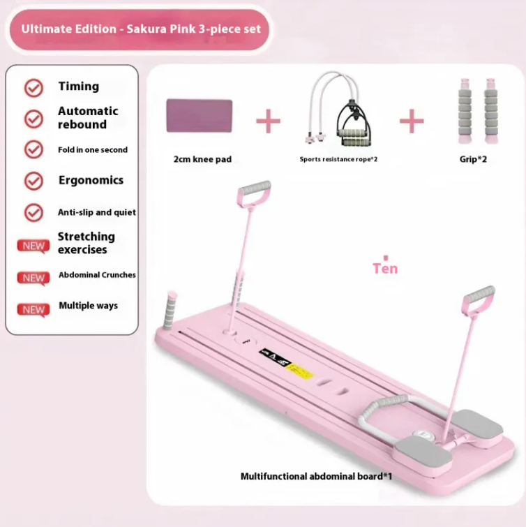 Household Abdominal Wheel Fitness Board – Multi-Function Home Gym UK