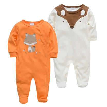 Cotton Long Sleeve Baby Onesies