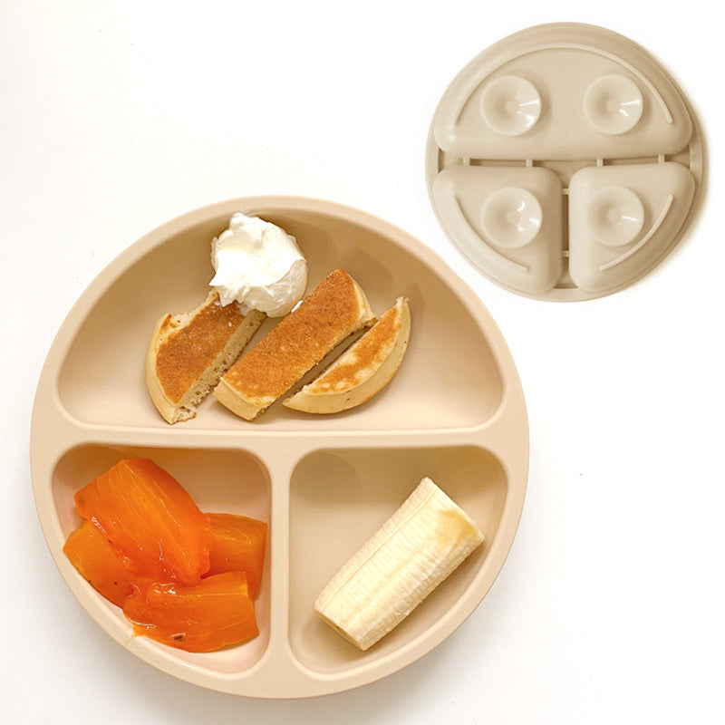 Cute Cartoon Silicone Suction Plate – Baby Feeding Plate with Suction Base UK