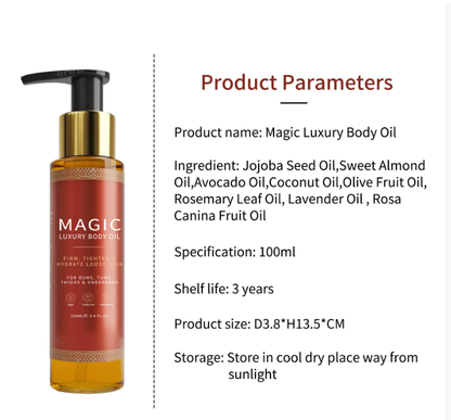 Magic Body Oil – Nourishing Hydrating Glow Oil for Skin UK