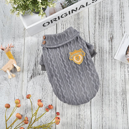 Pet Dog Clothes for Autumn and Winter Seasons