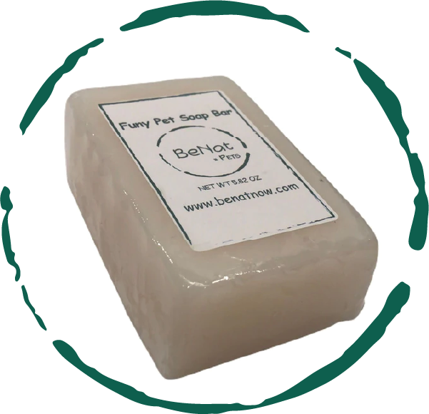 BeNat Pets. All-Natural Furry Pet Soap Bar. 5.8 oz