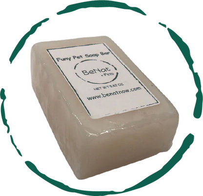 BeNat Pets. All-Natural Furry Pet Soap Bar. 5.8 oz