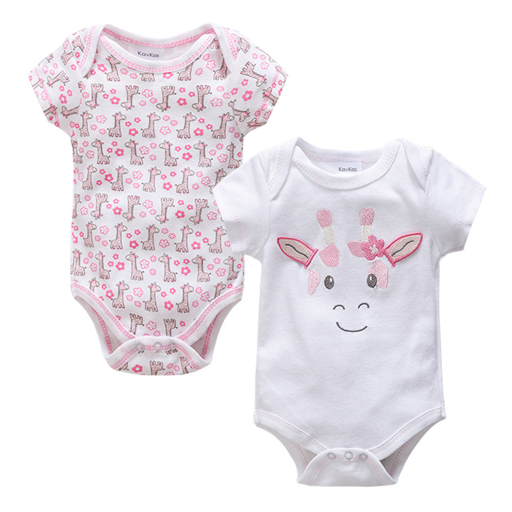Sleeveless Baby Romper – 100% Cotton Newborn Clothes UK