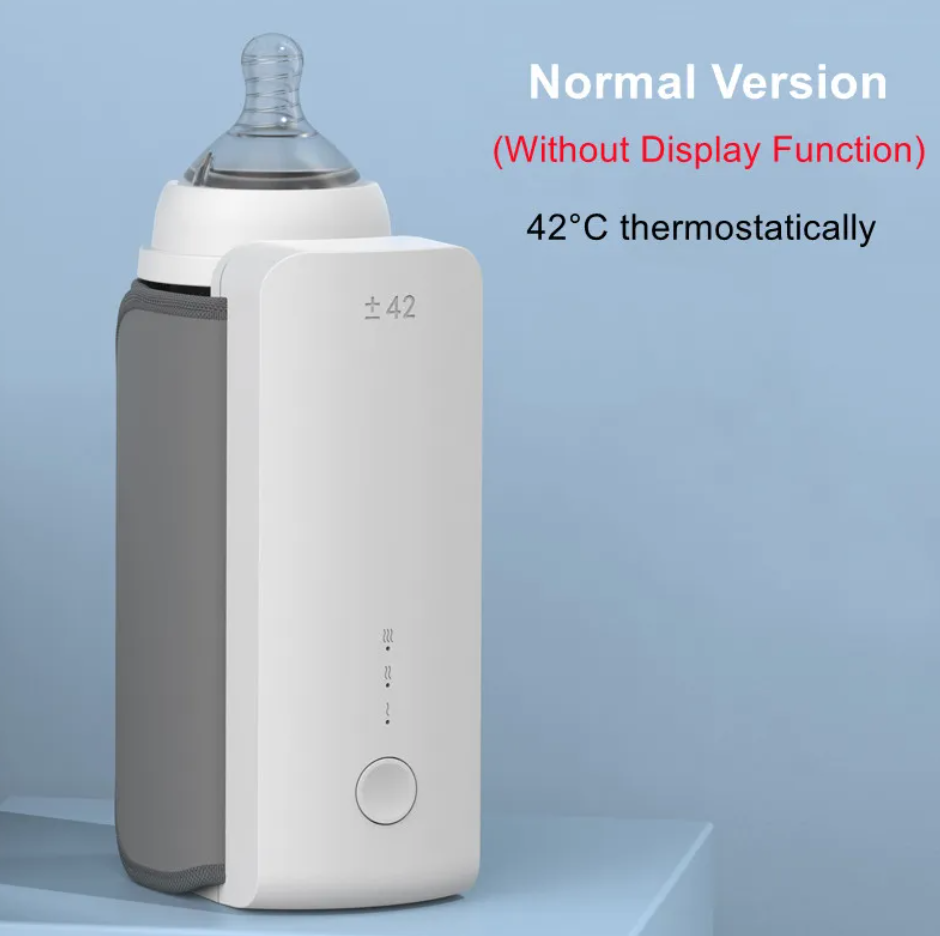 Portable Wireless Baby Bottle Warmer – USB Rechargeable Travel Milk Warmer UK