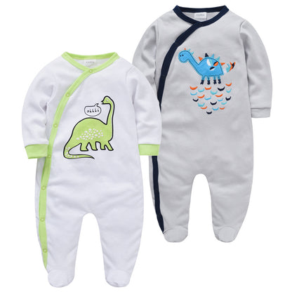 Cotton Long Sleeve Baby Onesies