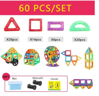 Magnetic Building Blocks – DIY Construction Set Gift for Kids UK