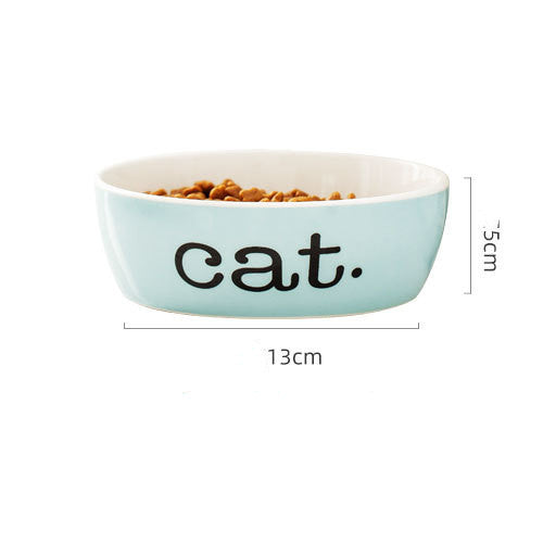 Ceramic bowl for pets