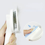 CN Cat Grooming Brush, Self Cleaning Slicker