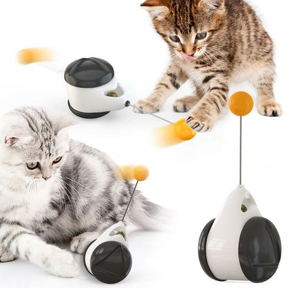 Electric Auto-Lift Cat Teaser Toy – Interactive Puzzle Ball for Cats UK