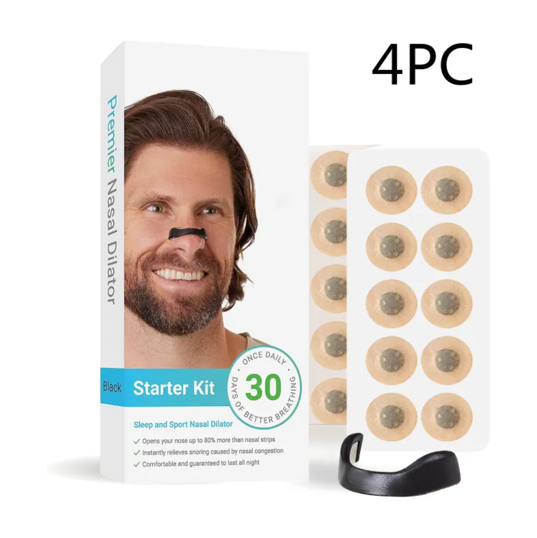 Breathe Easy Nasal Dilators – Anti-Snoring Nasal Expander UK