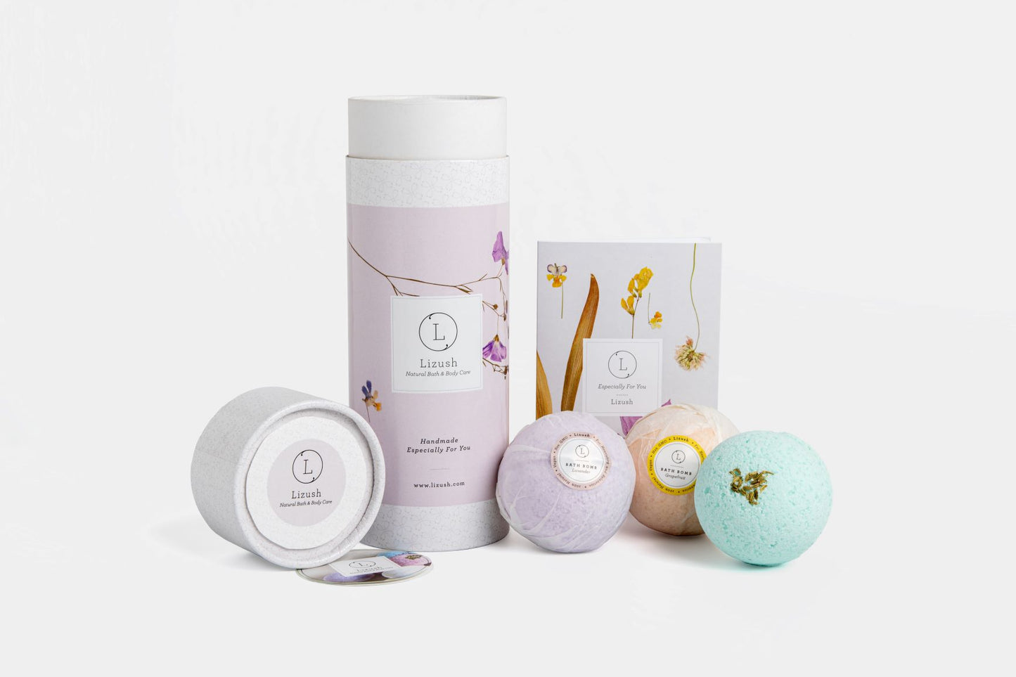 Bath Bombs, Spa Gift Set, Unique gift for Her, Gift for Mother, Care Package, Shower Bombs in a Tube, Relaxation Gift, BFF
