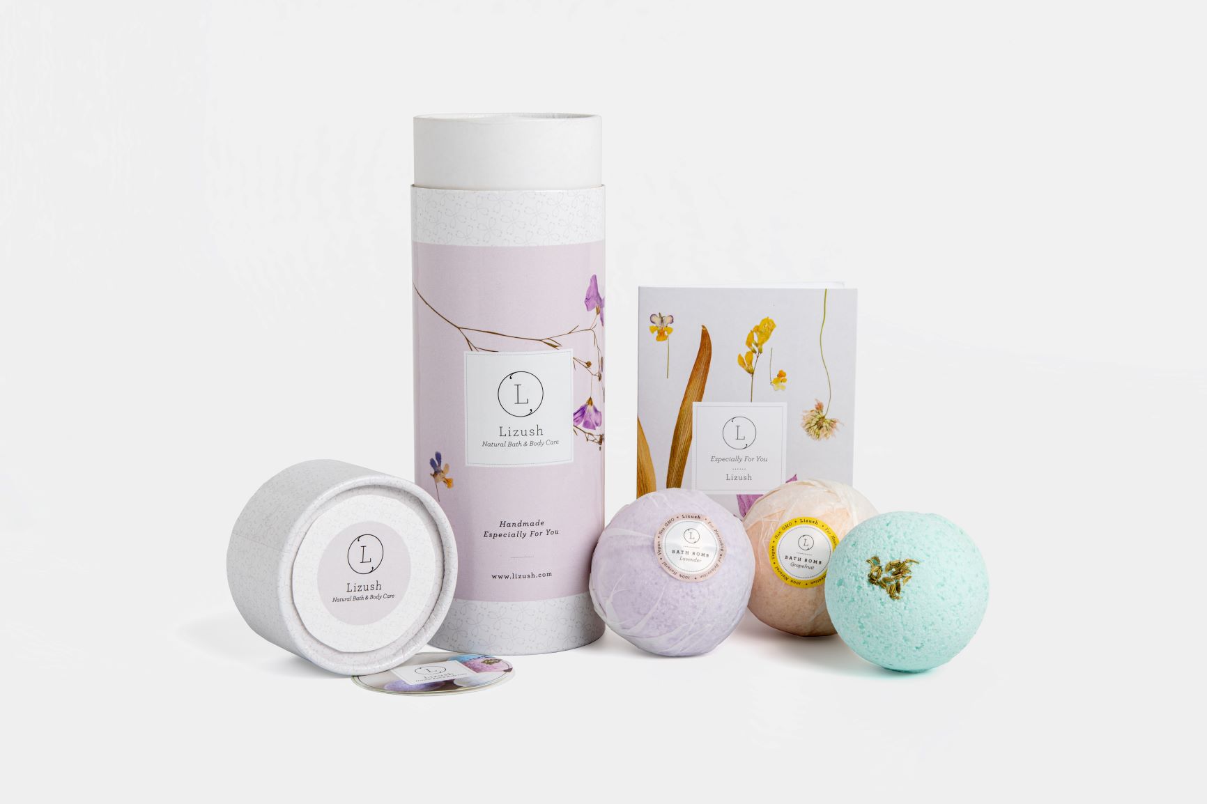 Bath Bombs, Spa Gift Set, Unique gift for Her, Gift for Mother, Care Package, Shower Bombs in a Tube, Relaxation Gift, BFF