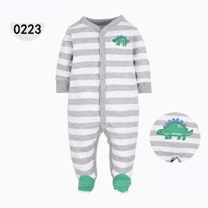 Baby Onesies Rompers Wrap Foot – Soft Newborn Sleepsuit UK