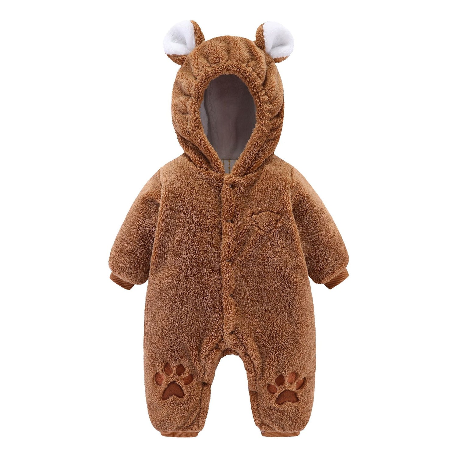 Newborn Baby Onesies Quilted Romper – Warm Baby Clothes UK