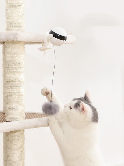 Electric Auto-Lift Cat Teaser Toy – Interactive Puzzle Ball for Cats UK