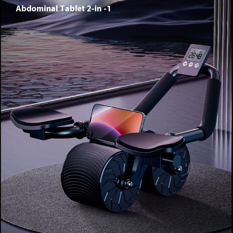 Automatic Rebound Abdominal Wheel – Core Trainer for Home Fitness UK