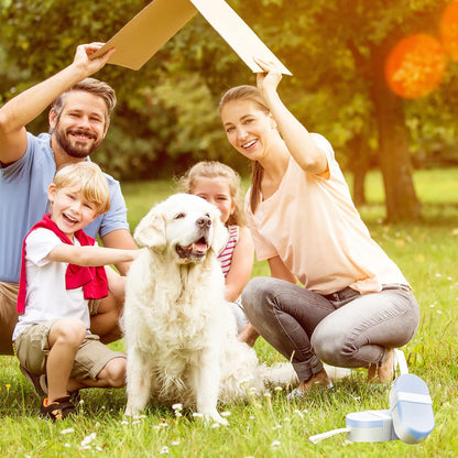 2 in 1 Water Bottle and Food Bowl for Pets