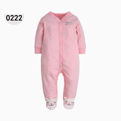Baby Onesies Rompers Wrap Foot – Soft Newborn Sleepsuit UK