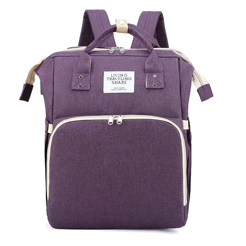 Large-Capacity Mommy Bag – Waterproof Baby Nappy Backpack UK