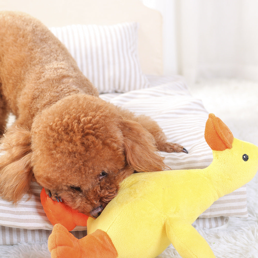 Dog Plush Vocal Toy – Squeaky Plush Pet Toy for Dogs &amp; Puppies UK