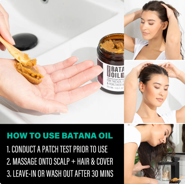Glow Restore Hair Mask – Batana Oil Deep Repair Treatment UK