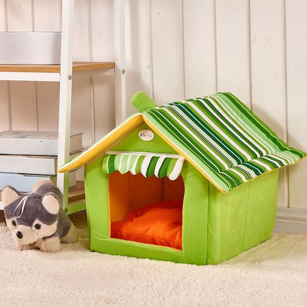 New Fashion Striped Removable Cover Mat Dog