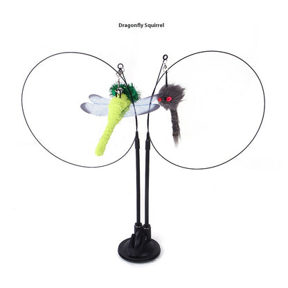Cat Suction Cup Teaser Toy – Interactive Play Toy for Cats UK