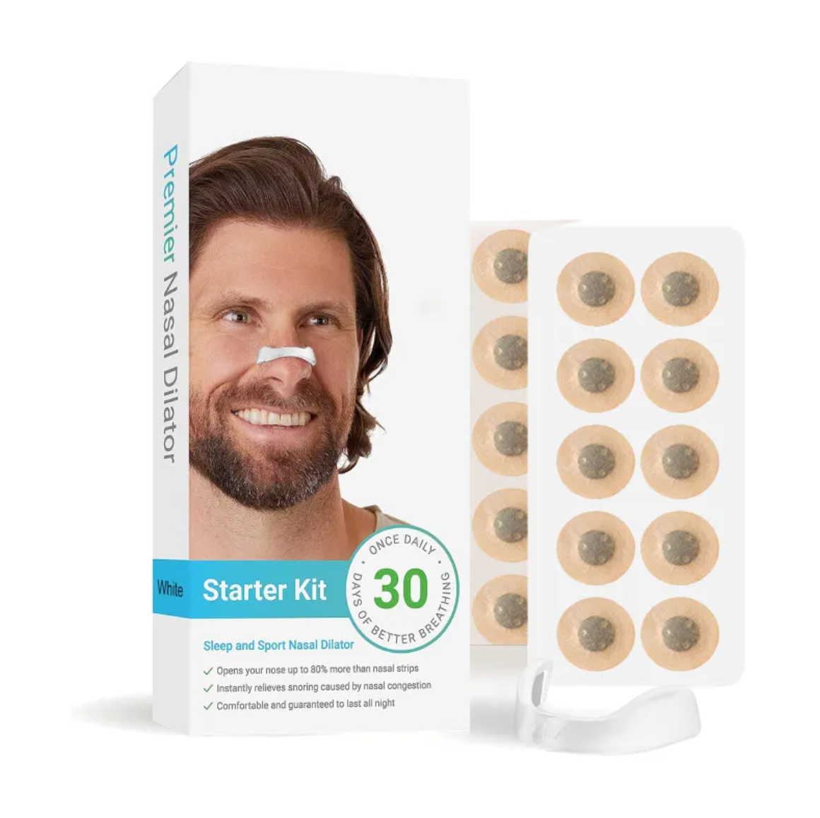 Breathe Easy Nasal Dilators – Anti-Snoring Nasal Expander UK
