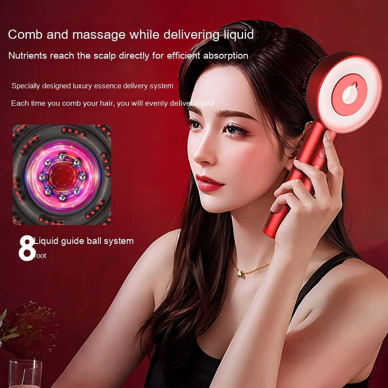 Comb Scalp Massager – Soft Bristle Head Massage Comb UK