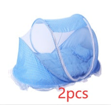 Foldable Baby Bed Net With Pillow – 2-Piece Mosquito Net Set UK