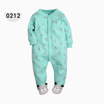 Baby Onesies Rompers Wrap Foot – Soft Newborn Sleepsuit UK