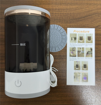 Makeup Brush Cleaner – Rechargeable Electric Brush Washer &amp; Dryer UK