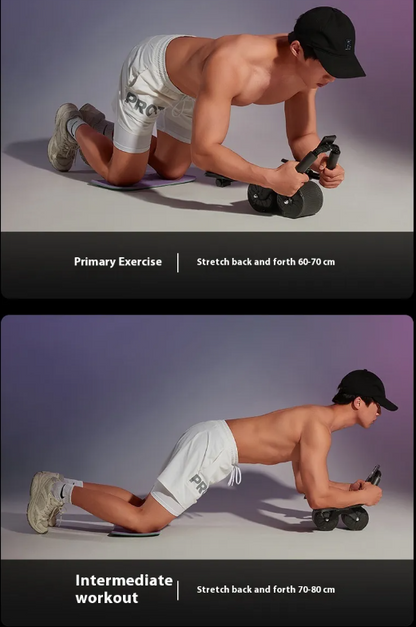 Automatic Rebound Abdominal Wheel – Core Trainer for Home Fitness UK