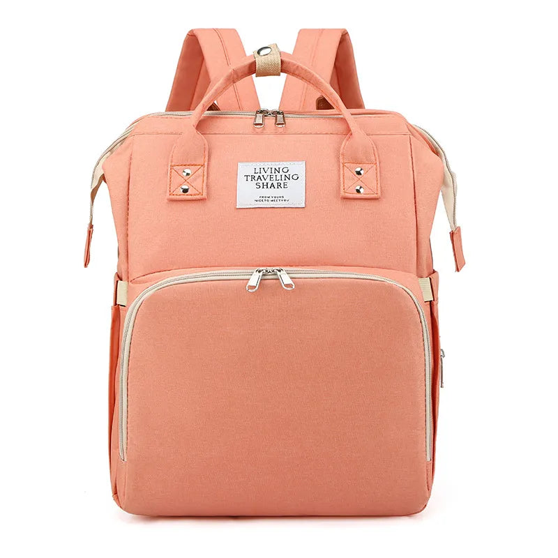 Large-Capacity Mommy Bag – Waterproof Baby Nappy Backpack UK