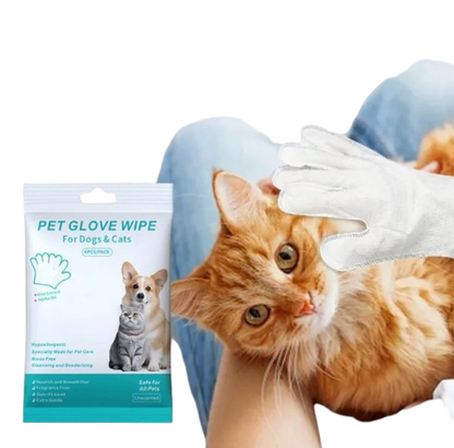 Pet Cleaning Gloves &amp; Wipes – Gentle Grooming Essentials for Dogs &amp; Cats UK