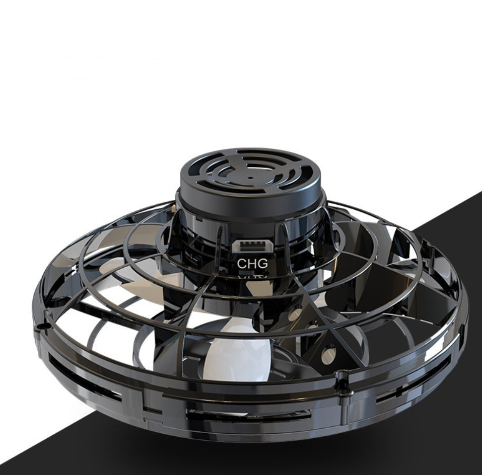 Mini Fingertip Gyro Drone – LED UFO Spinner Toy for Kids UK